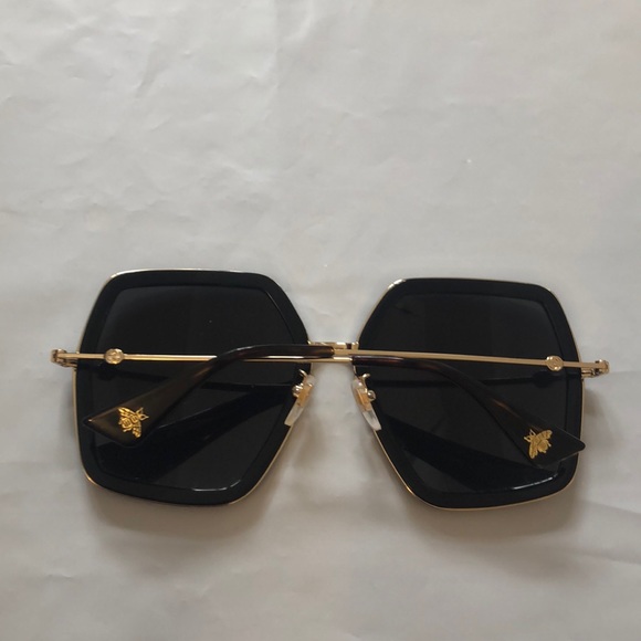 Gucci Havana GG0106S square over sized sunglasses - Picture 14 of 15